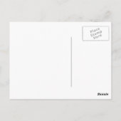 Hund Postkarte (Rückseite)