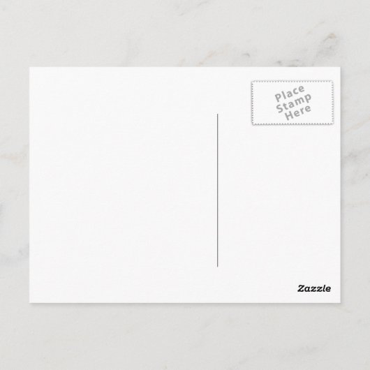 Hund Postkarte (Rückseite)