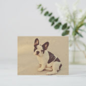 Hund Postkarte (Stehend Vorderseite)