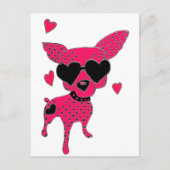 Hund Postkarte (Vorderseite)