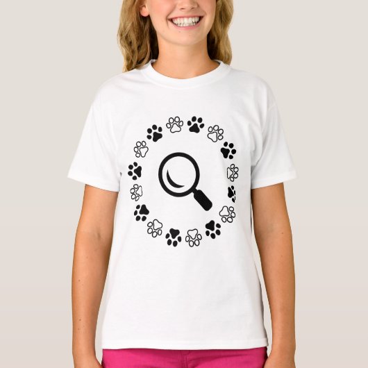 Hund, Puffe finden T-Shirt (Vorderseite)