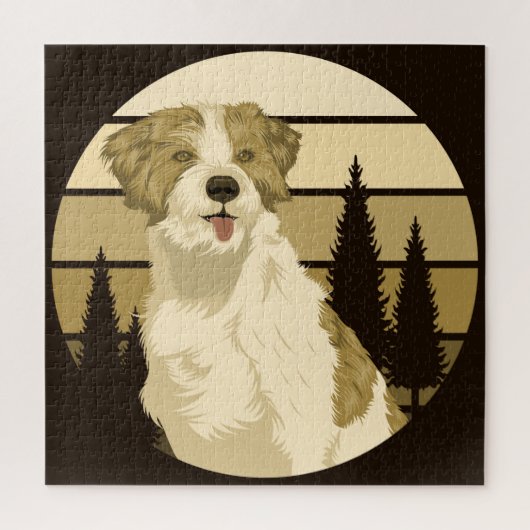 Hund Puzzle (Vertikal)