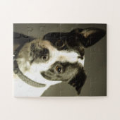 HUND PUZZLE, SCHWARZ UND WEISS PUZZLE (Horizontal)