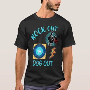 Hund raus und höre Rockmusik T-Shirt