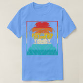 Hund Retro Mops 1 T-Shirt (Design vorne)