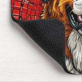 Hund Saint Bernard Mousepad (Ecke)