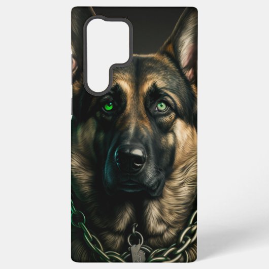 Hund - Samsung Phone Case - German Shepherd Galaxy Hülle (Rückseite)