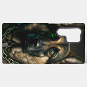 Hund - Samsung Phone Case - German Shepherd Galaxy Hülle (Rückseite (Horizontal))