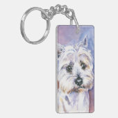 Hund Schlüsselanhänger (Vorderseite links)
