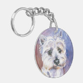 Hund Schlüsselanhänger (Vorderseite links)
