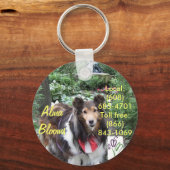 Hund Schlüsselanhänger (Vorderseite)