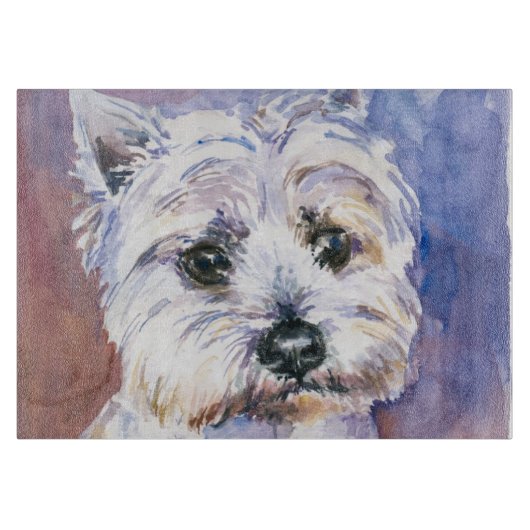 Hund Schneidebrett (Vorderseite)