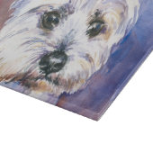 Hund Schneidebrett (Ecke)