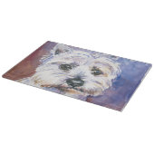 Hund Schneidebrett (Ecke)