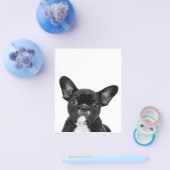 Hund| Schwarzer Französischer Bulldogge Flyer (Einzeln)