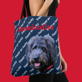 Hund Shepadoodle Happy-go-glückliche bedingungslos Tasche