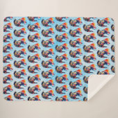 Hund Sherpadecke (Vorderseite (Horizontal))