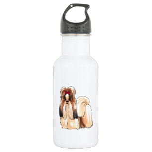 HUND SHIH TZU EDELSTAHLFLASCHE