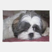 Hund Shih Tzu Geschirrtuch (Horizontal)