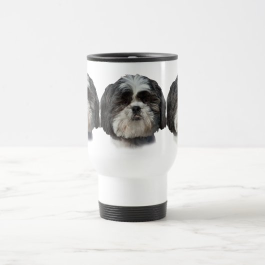 Hund Shih Tzu Reisebecher (Mittel)