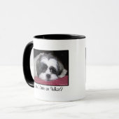Hund Shih Tzu Tasse (Vorderseite Links)
