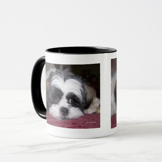 Hund Shih Tzu Tasse (Vorderseite Links)