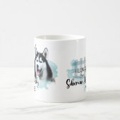 Hund Siberischer Husky Kaffee Tasse, Cup Kaffeetasse (Mittel)