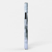 Hund Siberischer Husky Zeichnend Schlittenhund Case-Mate iPhone Hülle (Hinten/Rechts)