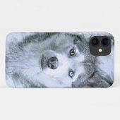 Hund Siberischer Husky Zeichnend Schlittenhund Case-Mate iPhone Hülle (Rückseite (Horizontal))