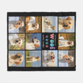 Hund Sie hatten mich bei WOOF Custom 11 Foto Colla Fleecedecke (Vorderseite (Horizontal))