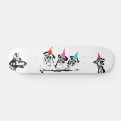 Hund Skateboard (Horizontal)