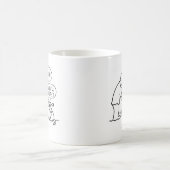 Hund-Speak Kaffeetasse (Mittel)