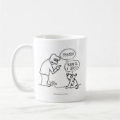 Hund-Speak Kaffeetasse (Links)