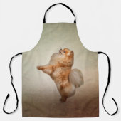 Hund Spitz Spitz Schürze (Vorderseite)