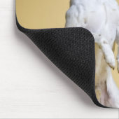 Hund stehend an Hinterbeinen Mousepad (Ecke)