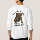 Hund Sweatshirt (Rückseite)
