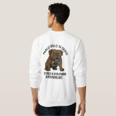 Hund Sweatshirt (Schwarz voll)