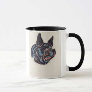 Hund T35228 (Pastell auf Papier) Tasse