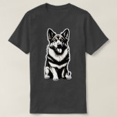 Hund T-Shirt (Design vorne)