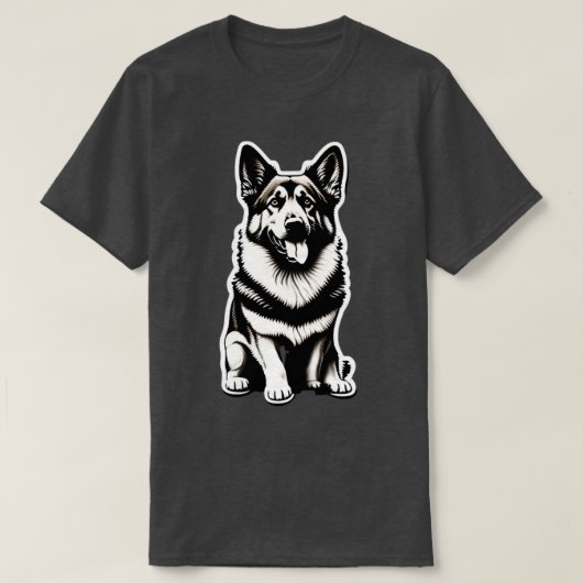 Hund T-Shirt (Design vorne)