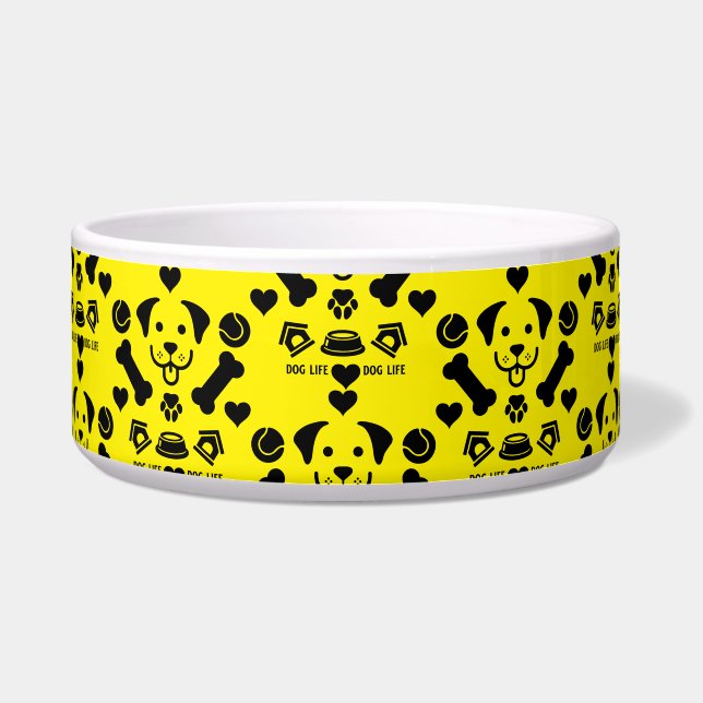 Hund Themed Food Napf (Vorderseite)