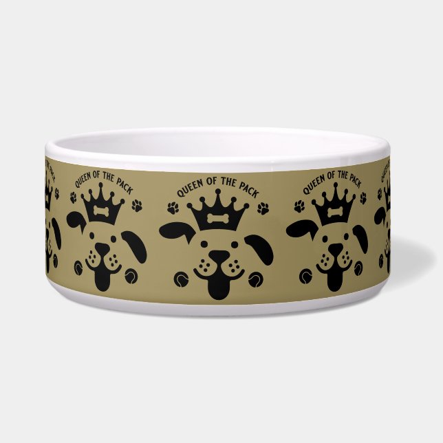 Hund Themed Food Napf (Vorderseite)