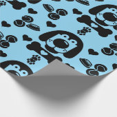 Hund Themed Geschenk Geschenkpapier (Ecke)