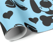 Hund Themed Geschenk Geschenkpapier (Rolleneckpunkt)
