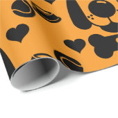Hund Themed Geschenk Geschenkpapier (Rolleneckpunkt)