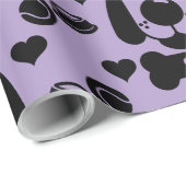 Hund Themed Geschenk Geschenkpapier (Rolleneckpunkt)