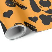Hund Themed Geschenk Geschenkpapier (Rolleneckpunkt)