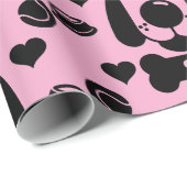 Hund Themed Geschenk Geschenkpapier (Rolleneckpunkt)