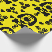 Hund Themed Geschenk Geschenkpapier (Ecke)