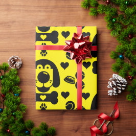 Hund Themed Geschenk Geschenkpapier
